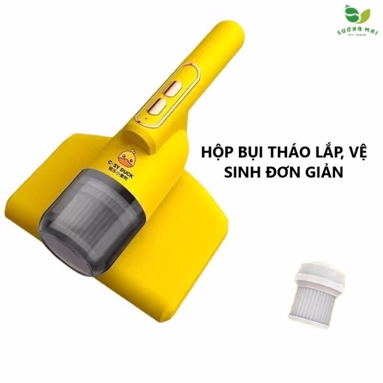 Máy Hút Bụi Cầm Tay Yellow Duck Diệt Khuẩn 99% Bằng Uv - Sương Mai - Ảnh 6
