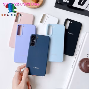 Chống Bẩn Samsung S22, S22 Plus, S22 Ultra Nhựa Dẻo, Bên Trong Có Lót Nhung Bảo Vệ - Sea Shop