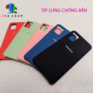 Chống Bẩn Samsung A12, A22, A32 4G-5G Nhựa Dẻo , Bên Trong Có Lót Nhung Bảo Vệ - Sea Shop