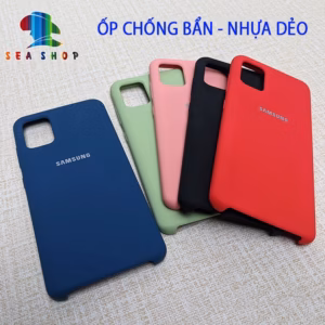 Chống Bẩn Samsung A51, A71 – Nhựa Dẻo, Bên Trong Có Lót Nhung Bảo Vệ - Sea Shop