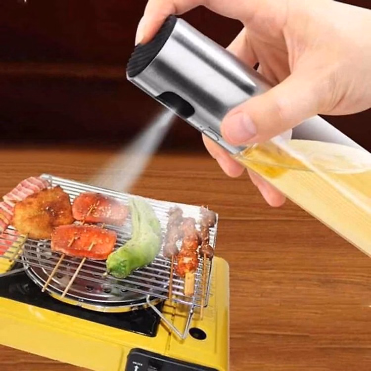 Bình Xịt Dầu Ăn Thủy Tinh 100 Ml Cao Cấp Ctb156 - Bechip - Ảnh 5