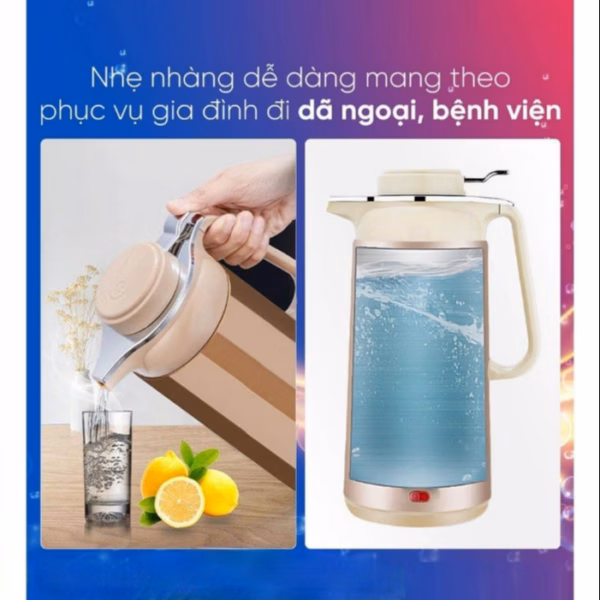 Ấm Siêu Tốc Kiêm Phích Nước Giữ Nhiệt Cao Cấp Cuckoo St21 Ctb155 - Bechip - Ảnh 6