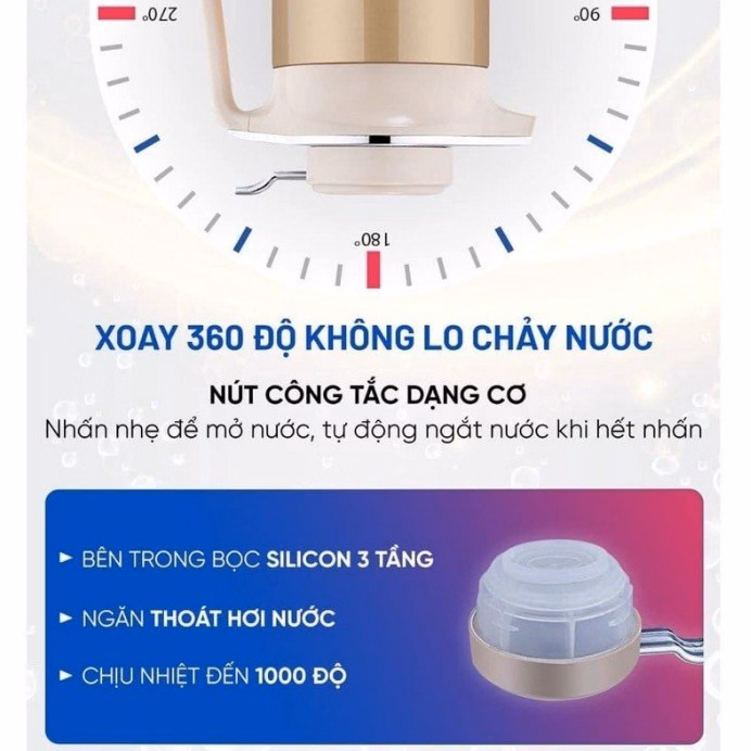 Ấm Siêu Tốc Kiêm Phích Nước Giữ Nhiệt Cao Cấp Cuckoo St21 Ctb155 - Bechip - Ảnh 9