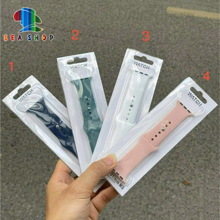 Dây Đeo Cho Smartwatch - Chất Liệu Cao Su Mềm Dẻo, Dễ Thay Thế - Seashop - Ảnh 6