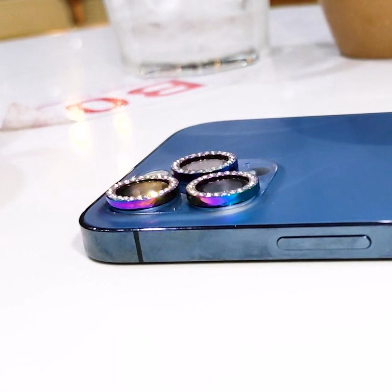 Mắt Bảo Vệ Camera Cho Iphone 12 Mini, 12, 12 Pro Max - Chất Liệu Titan - Không Gây Yếu Sóng - Seashop - Ảnh 5