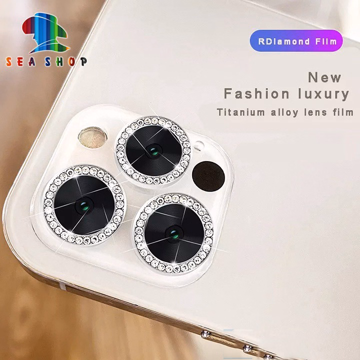 Mắt Bảo Vệ Camera Cho Iphone 12 Mini, 12, 12 Pro Max - Chất Liệu Titan - Không Gây Yếu Sóng - Seashop - Ảnh 2