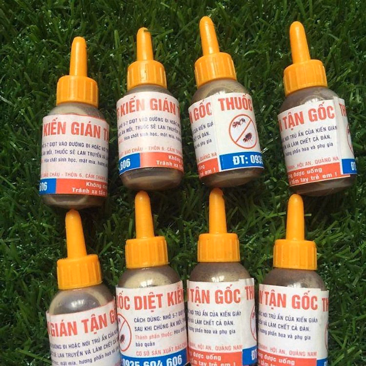 Set 5, 10 Lọ Thuốc Diệt Kiến Gián Sinh Học Hiệu Quả Ctb165 - Bechip - Ảnh 4