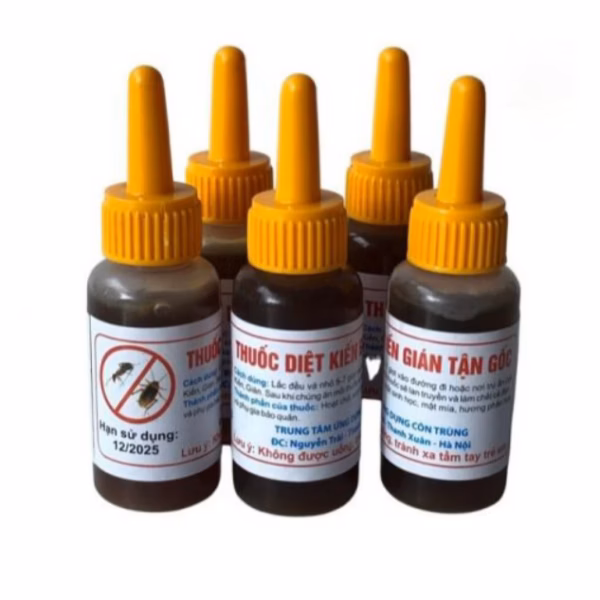 Set 5, 10 Lọ Thuốc Diệt Kiến Gián Sinh Học Hiệu Quả Ctb165 - Bechip - Ảnh 7