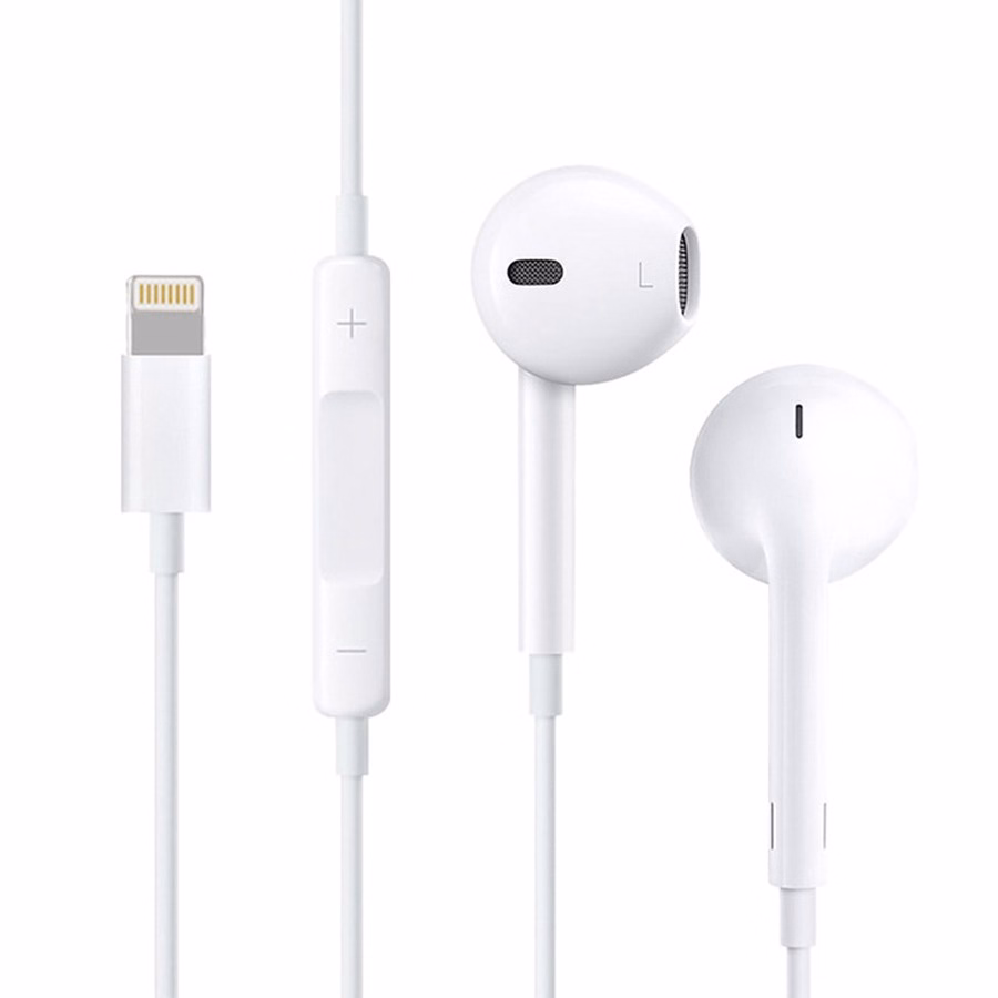 Tai Nghe Iphone Chân Lightning Dành Cho Iphone 7, 8, Xr, Xs, Xs Max, 11, 12, 13,14 Kết Nối Chuẩn, Chức Năng Nghe Gọi, Chỉnh Âm Lượng - Ảnh 3