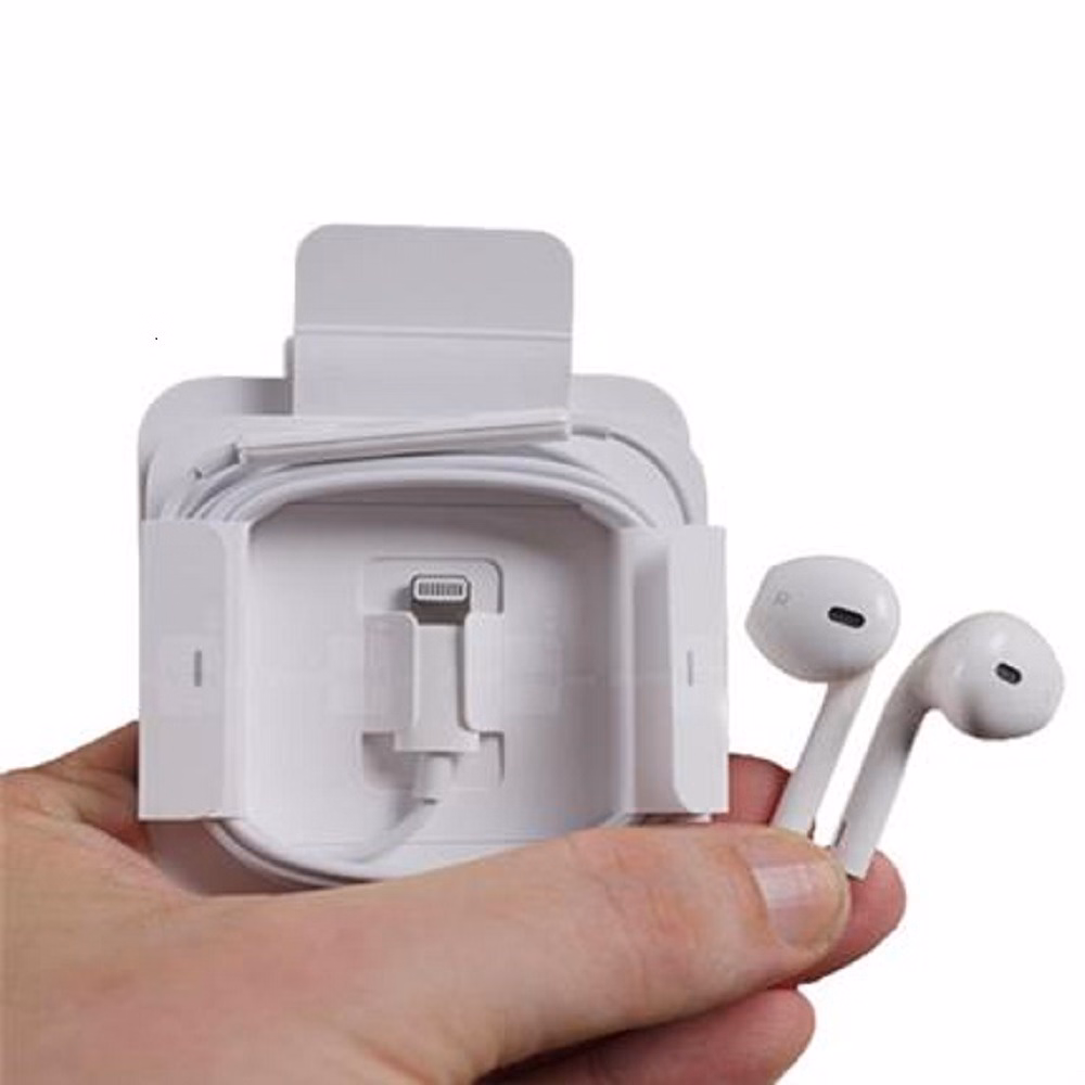 Tai Nghe Iphone Chân Lightning Dành Cho Iphone 7, 8, Xr, Xs, Xs Max, 11, 12, 13,14 Kết Nối Chuẩn, Chức Năng Nghe Gọi, Chỉnh Âm Lượng - Ảnh 5