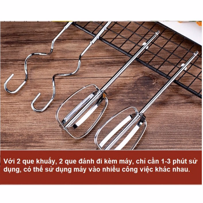 Máy Đánh Trứng Scarlett Cầm Tay 7 Tốc Độ Cực Mạnh Ctb183 - Bechip - Ảnh 9