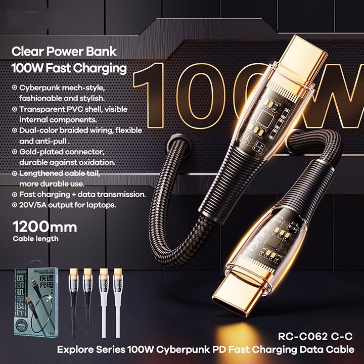 Cáp Sạc Nhanh 20W - Chính Hãng Remax - Hỗ Trợ Sạc Nhanh, Có Chức Năng Kết Nối, Truyền Dữ Liệu,Thiết Kế Đẳng Cấp - Seashop - Ảnh 5