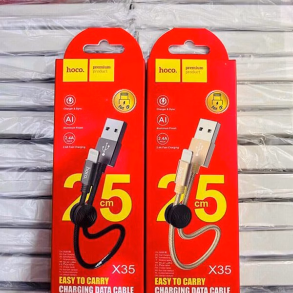 Cáp Sạc X35 - Chính Hãng Hoco , Cho Smartphone, Cài Móc Treo Chìa Khóa, Công Nghệ Sạc Nhanh - Seashop - Ảnh 2