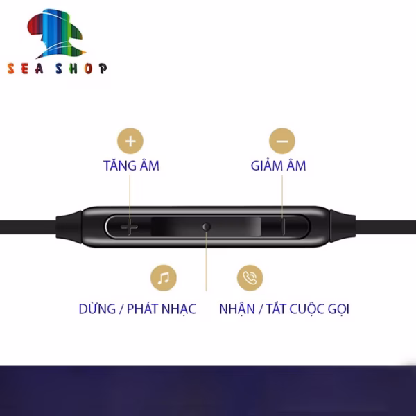 Tai Nghe Akg - Chân Cắm Type-C Và Chân Tròn 3.5Mm , Sợi Dây Dù Chống Đứt - Seashop - Ảnh 2