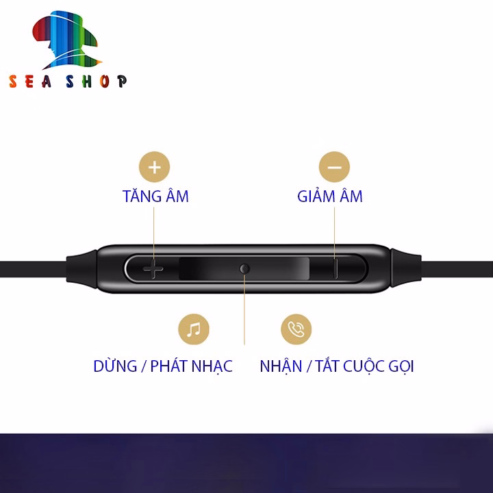Tai Nghe Akg - Chân Cắm Type-C Và Chân Tròn 3.5Mm , Sợi Dây Dù Chống Đứt - Seashop - Ảnh 2