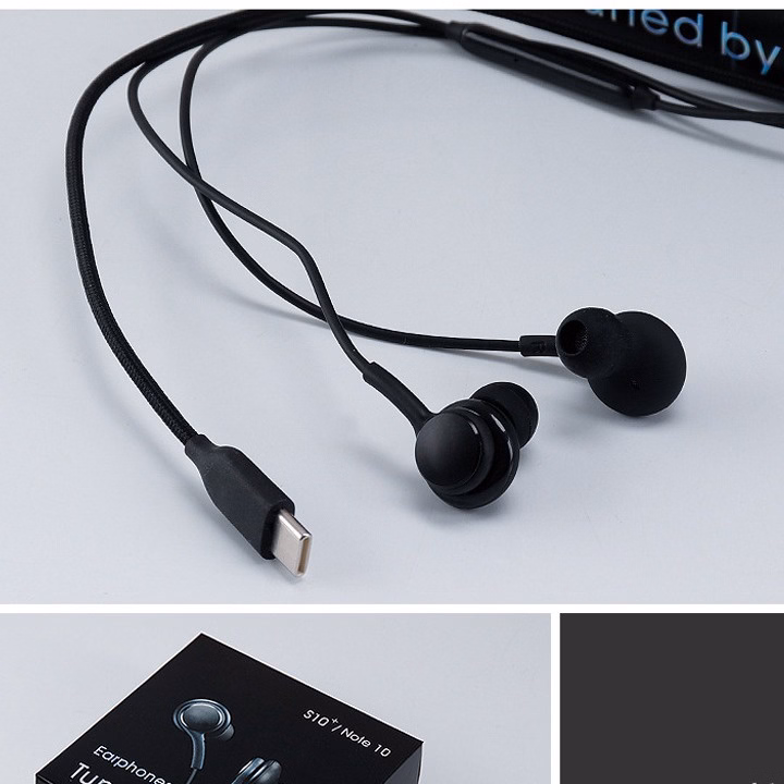 Tai Nghe Akg - Chân Cắm Type-C Và Chân Tròn 3.5Mm , Sợi Dây Dù Chống Đứt - Seashop - Ảnh 5