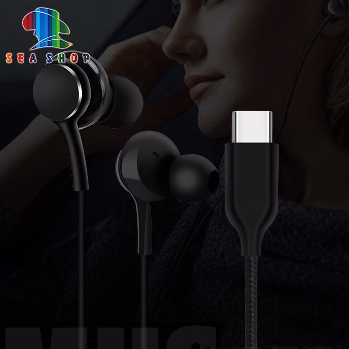 Tai Nghe Akg - Chân Cắm Type-C Và Chân Tròn 3.5Mm , Sợi Dây Dù Chống Đứt - Seashop - Ảnh 7