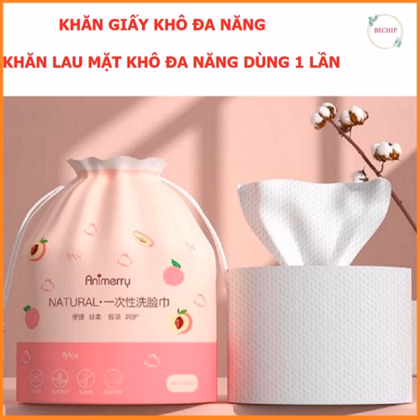 Khăn Giấy Khô Đa Năng Soft Towel, Animerry Ctb582 - Bechip