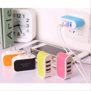 Củ Sạc 3 Cổng Usb 3.1A - Silver