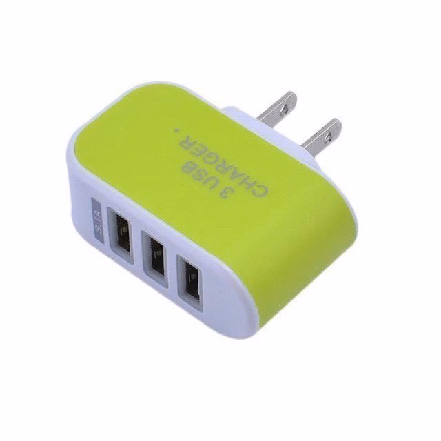 Củ Sạc 3 Cổng Usb 3.1A - Silver - Ảnh 2