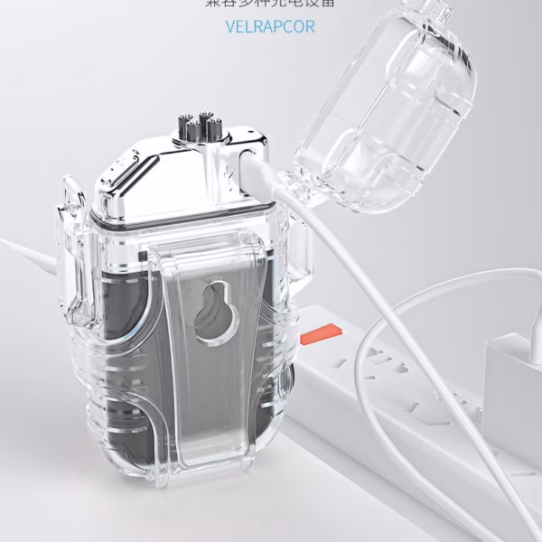 Bật Lửa Điện Plasma Cao Cấp 4In1 Kiêm Đèn Đèn Pin Mini Cob Đa Năng, Chống Nước Ip56, Cổng Sạc Type C Tiện Lợi Gd023 - Lady'S Passion - Ảnh 4