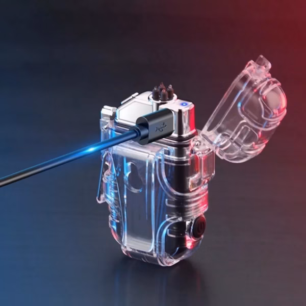 Bật Lửa Điện Plasma Cao Cấp 4In1 Kiêm Đèn Đèn Pin Mini Cob Đa Năng, Chống Nước Ip56, Cổng Sạc Type C Tiện Lợi Gd023 - Lady'S Passion - Ảnh 7