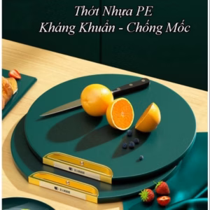 Thớt Nhựa Kháng Khuẩn Pe Xanh Lá - Su