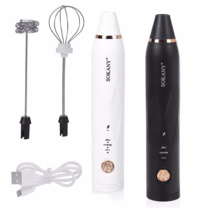 Máy Đánh Trứng, Máy Tạo Bọt Cầm Tay 3 Cấp Độ Ctb189 - Bechip - Ảnh 13