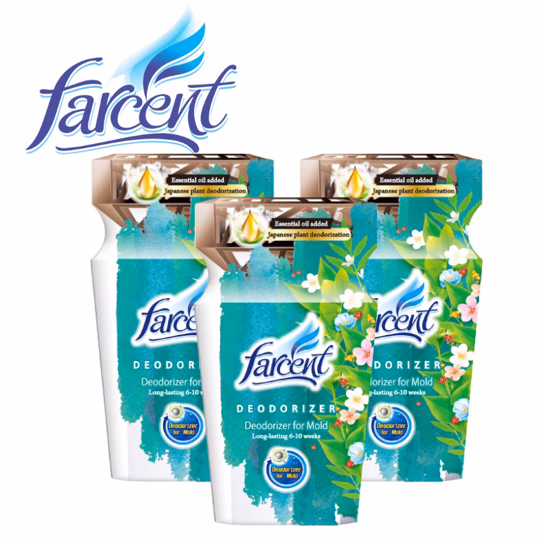 Hộp Chất Khử Mùi Farcent Hương Nấm 300Ml + 50Ml - Farcent - Ảnh 3