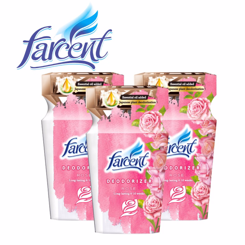 Hộp Chất Khử Mùi Farcent Hương Hoa Hồng 300Ml + 50Ml - Farcent - Ảnh 4