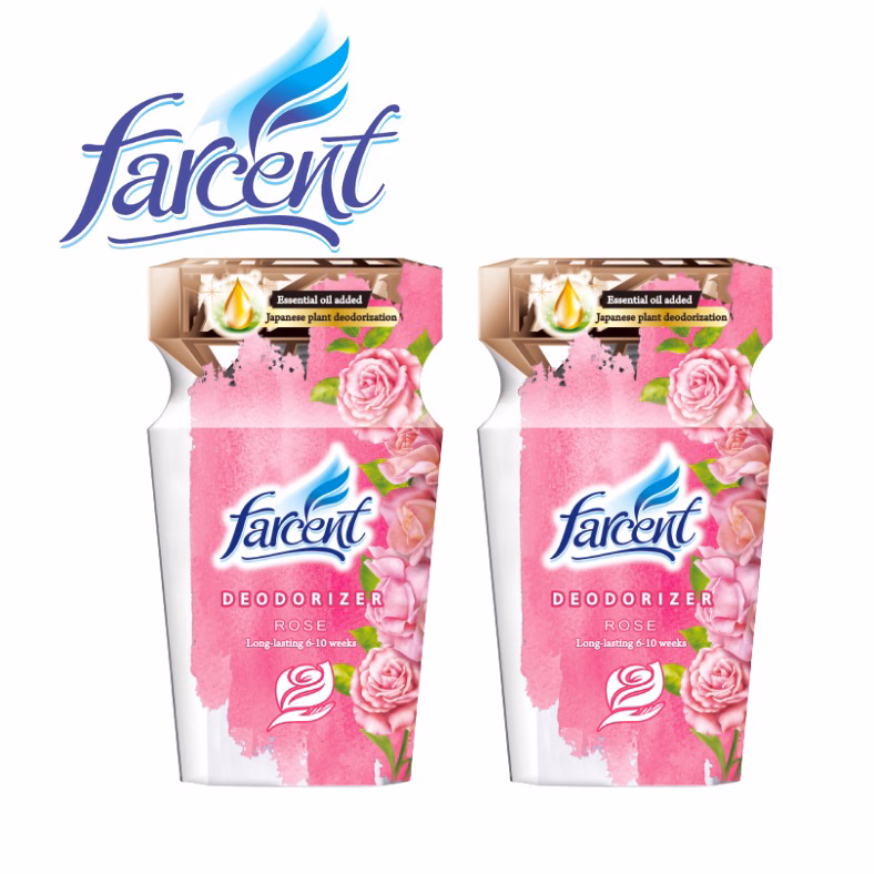 Hộp Chất Khử Mùi Farcent Hương Hoa Hồng 300Ml + 50Ml - Farcent - Ảnh 3