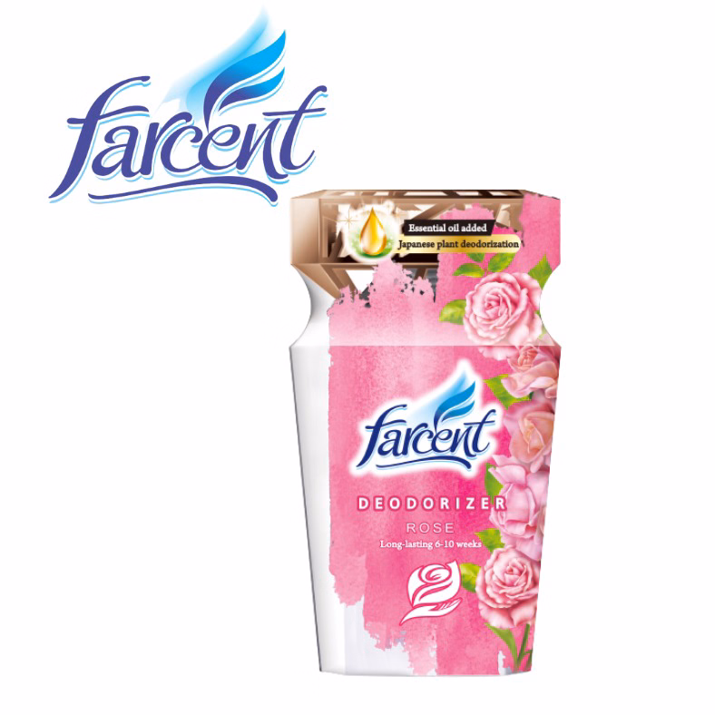 Hộp Chất Khử Mùi Farcent Hương Hoa Hồng 300Ml + 50Ml - Farcent - Ảnh 2