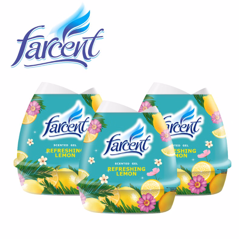 Hộp Sáp Thơm Farcent Hương Chanh 200G - Farcent - Ảnh 2