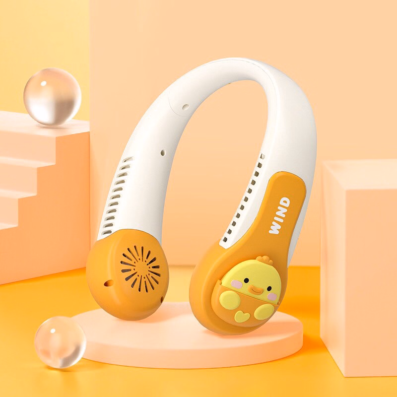 Quạt Đeo Cổ Mini Không Cánh Hình Thú Cs1330 - Gdn - Ảnh 7