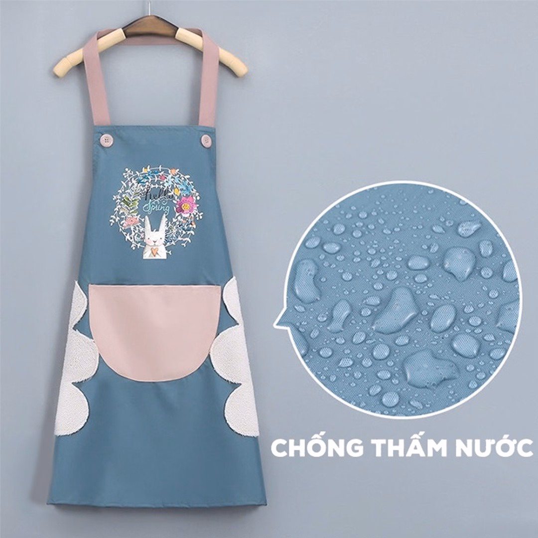 Tạp Dề Nấu Ăn Họa Tiết Ngẫu Nhiên - Gdn - Ảnh 8