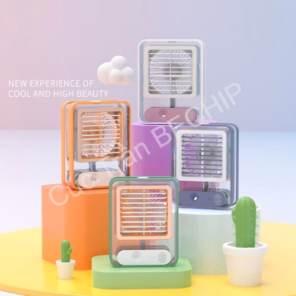 Quạt Tích Điện Phun Sương Mini Ctb173 – Bechip - Ảnh 3