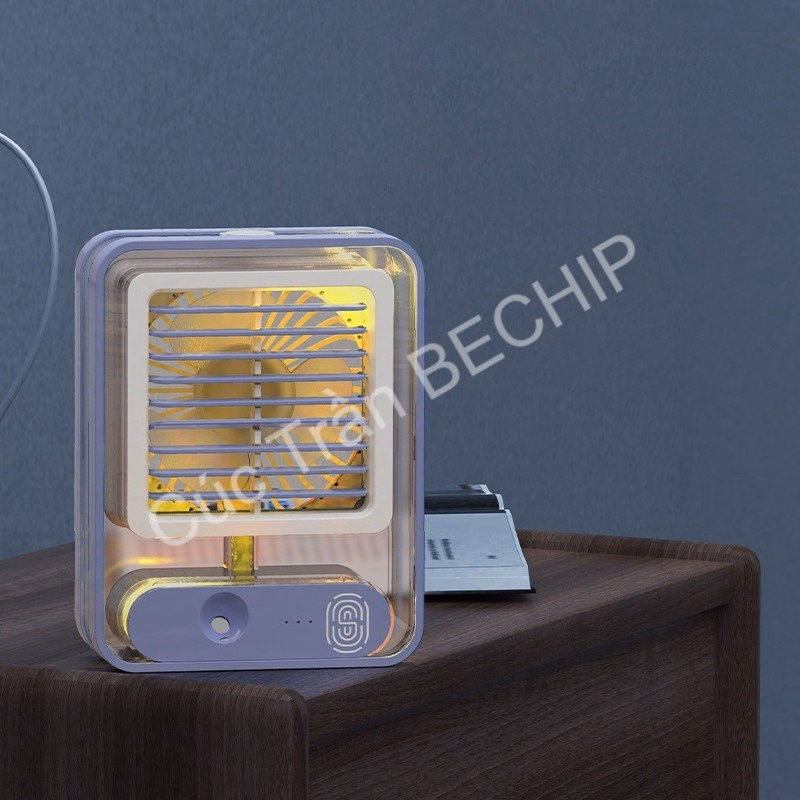 Quạt Tích Điện Phun Sương Mini Ctb173 – Bechip - Ảnh 12