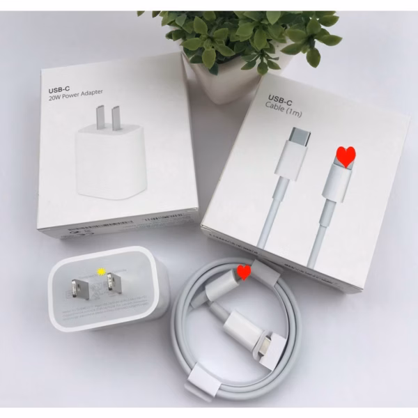 Bộ Củ Sạc, Cáp Sạc Nhanh Cho Các Dòng Iphone, Hỗ Trợ Công Nghệ Sạc Nhanh, Độ Bền Cao - Seashop
