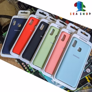 Chống Bẩn Samsung A20, A30 – Nhựa Dẻo , Bên Trong Có Lót Nhung Bảo Vệ - Sea Shop