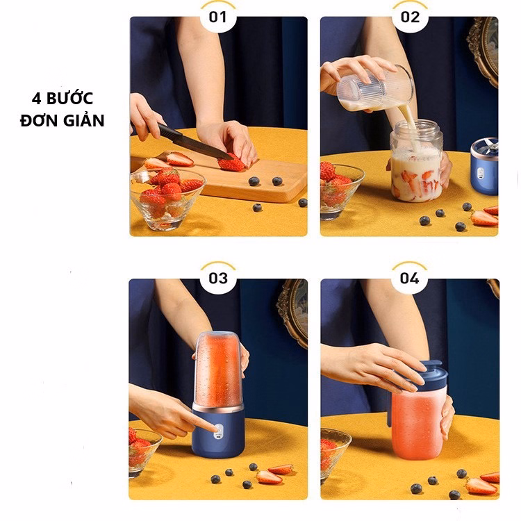 Máy Xay Sinh Tố Cầm Tay - Sương Mai - Ảnh 6