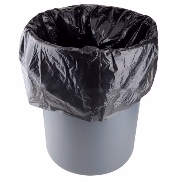 Bọc 3 Cuộn Túi Đựng Rác Màu Đen Cuộn 500G Size Trung 55X65Cm - Gdn - Ảnh 4