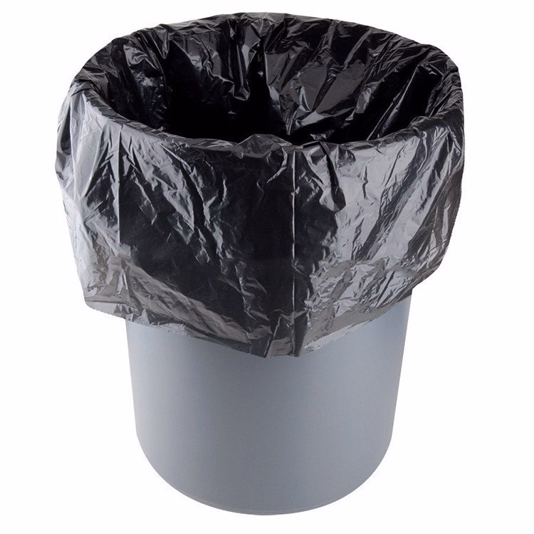 Bọc 3 Cuộn Túi Đựng Rác Màu Đen Cuộn 500G Size Trung 55X65Cm - Gdn - Ảnh 4