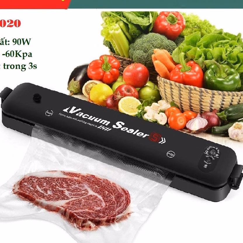 Máy Hàn Miệng Túi Hút Chân Không Freshpackpro Kèm 10 Túi Hút - Gdn - Ảnh 2