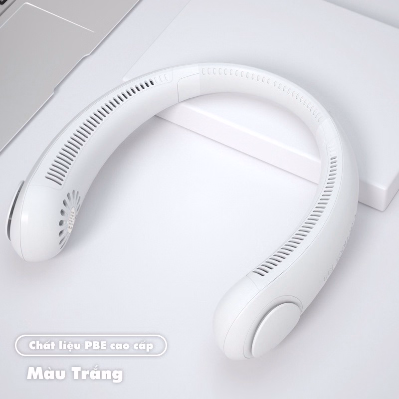 Quạt Đeo Cổ Parrot Usb Mini Tích Điện Không Cánh Tiện Lợi, Thời Trang, Dáng Thể Thao Gd032 - Lady'S Passion - Ảnh 2