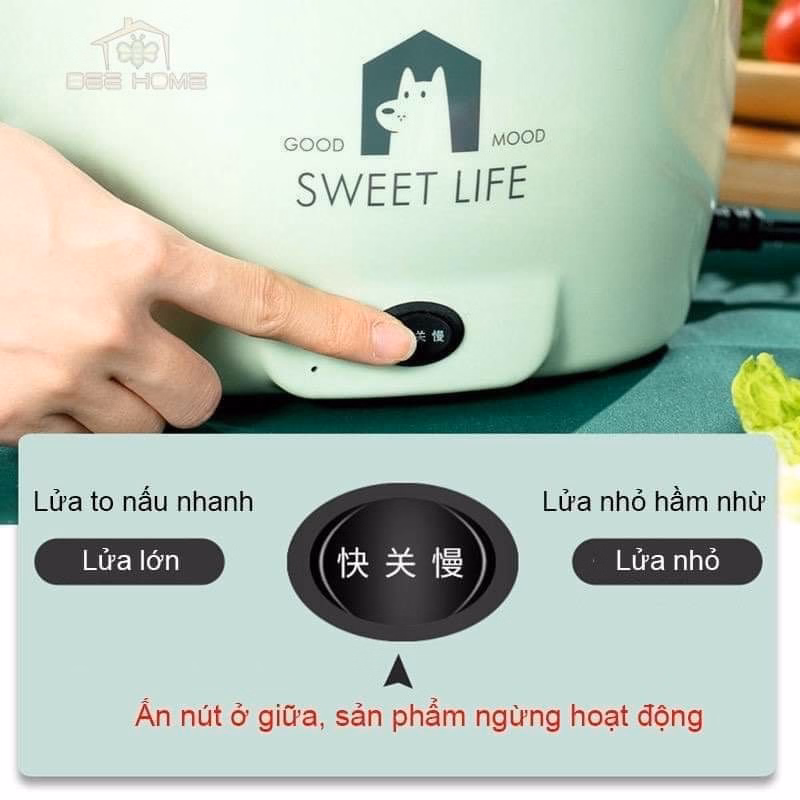 Nồi Lẩu Điện Đa Năng 2-4 Người Ăn Chất Lượng Giá Tốt - Ảnh 5