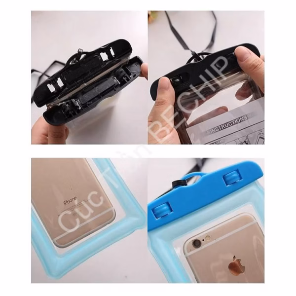 Túi Đựng Điện Thoại Trong Suốt Chống Thấm Nước Có Dây Đeo Ctb192 - Bechip - Ảnh 18