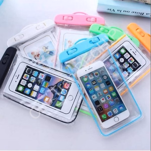 Túi Đựng Điện Thoại Trong Suốt Chống Thấm Nước Có Dây Đeo Ctb192 - Bechip - Ảnh 7