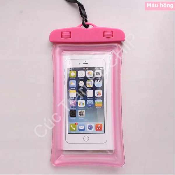 Túi Đựng Điện Thoại Trong Suốt Chống Thấm Nước Có Dây Đeo Ctb192 - Bechip - Ảnh 13