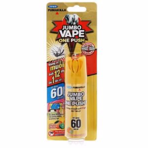 Bình Xịt Muỗi Jumbo Vape One Push Hường Cam Chanh 16Ml - Gdn