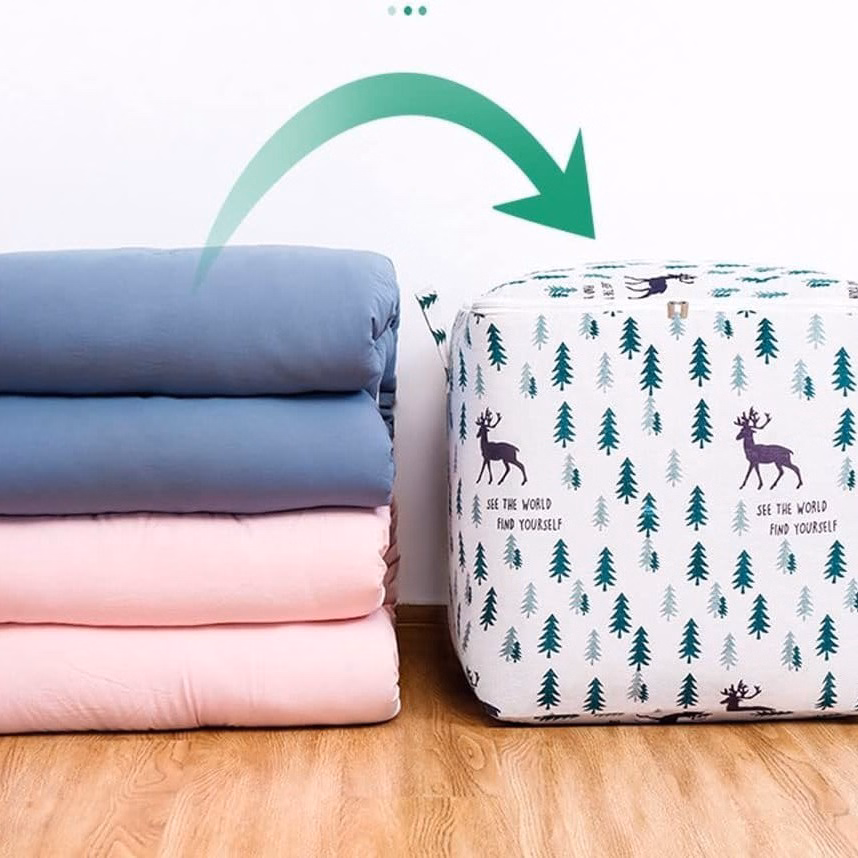 Túi Chăn 100L Khóa Kéo - Gdn - Ảnh 3